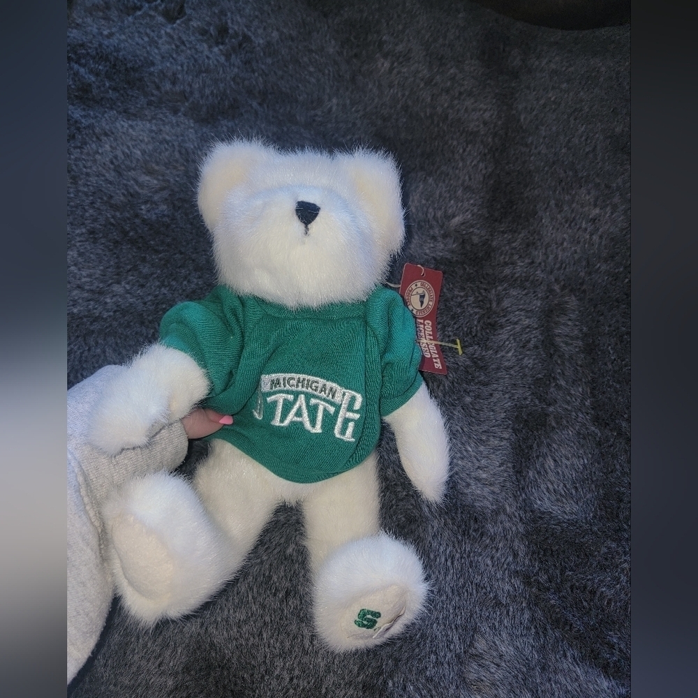 NWT Boyds Bears Collegiate Teddy Bear Michigan State